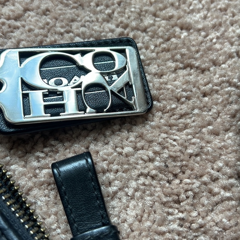 Coach Madison Lindsey black quilted 70th anniversary bag - Picture 9 of 11